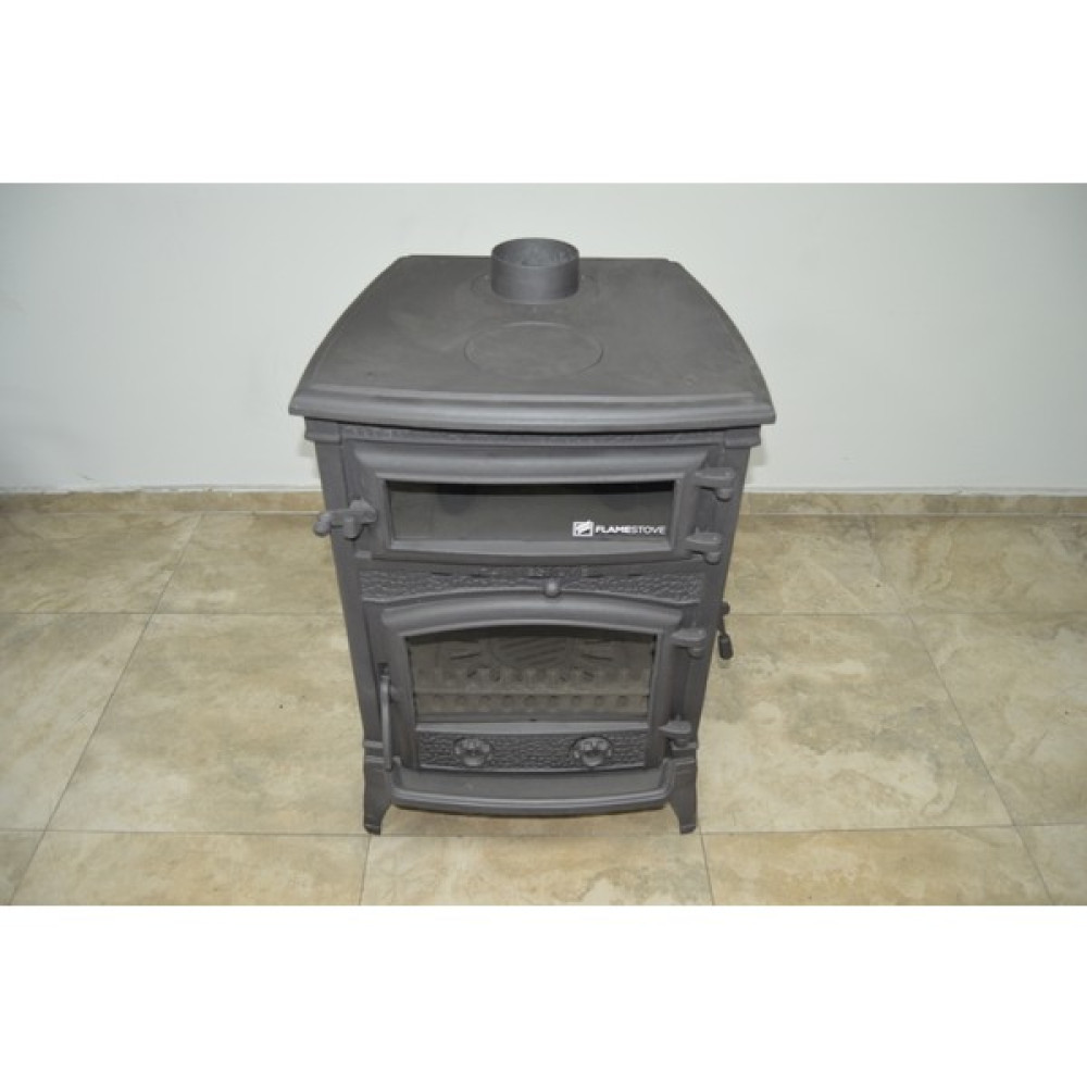 Flame Stove Sirius Mega Yk 156 kg Fırınlı Yan Kapaklı Pik Döküm Şömine Soba Bahçe Mobilyası Fiyatı