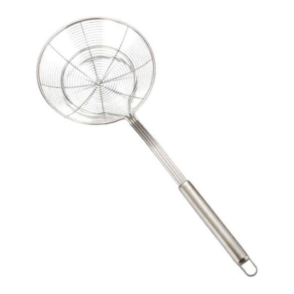 Flameer Paslanmaz Çelik Çin Spiral Kaldırıcı Skimmer Derin Kızartma Süzgeci 16CM (Yurt Dışından) - Gri Servis Tepsisi Fiyatı