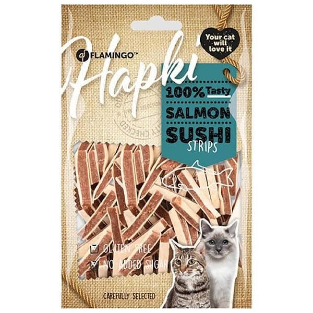 Flamingo Hapki Glutensiz Somon ve Alabalıklı Şerit Kedi Ödülü 85 gr Evcil Hayvan Ürünleri Fiyatı
