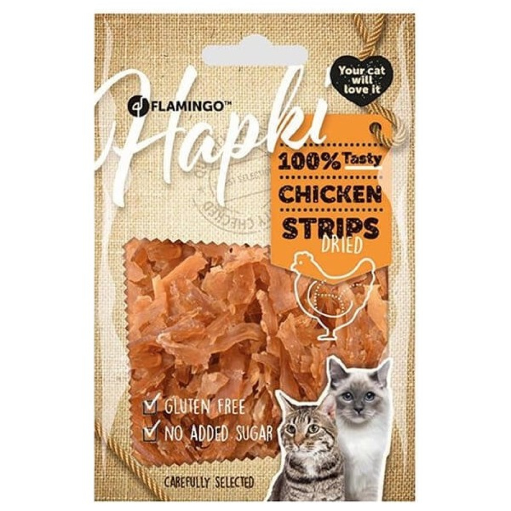 Flamingo Hapki Glutensiz Tavuklu Şerit Kedi Ödülü 50 gr Evcil Hayvan Ürünleri Fiyatı