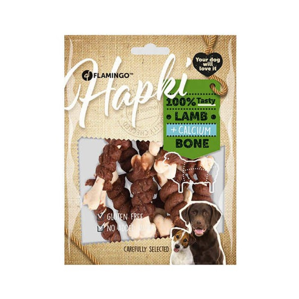 Flamingo Hapki Kuzulu Kemik Sargı Köpek Ödülü 150 gr Evcil Hayvan Ürünleri Fiyatı