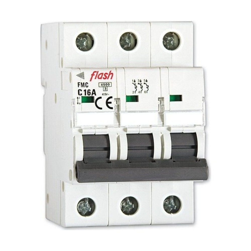 Flash 3XC16A Otomatik Sigorta 1ADET 6ka - 16 A Oto Boyaları Fiyatı