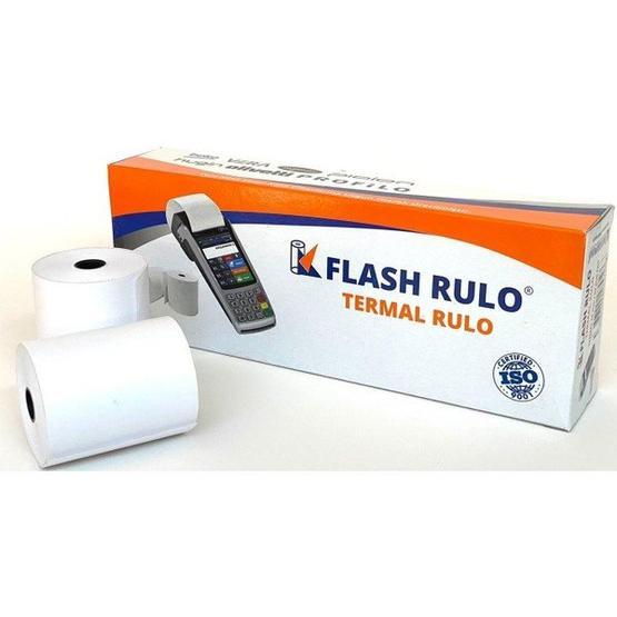 Flash Termal 20 Adet 56x12 mt Beyaz Yazar Kasa Rulosu Yazar Kasa & Pos Rulosu Fiyatı