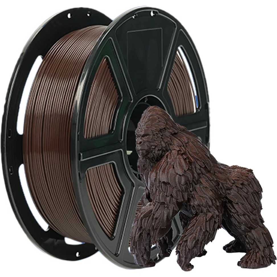 Flashforge Hs Pla+ Filament Çikolata Kahve 1.75MM 1kg - Kahverengi Filament Fiyatı