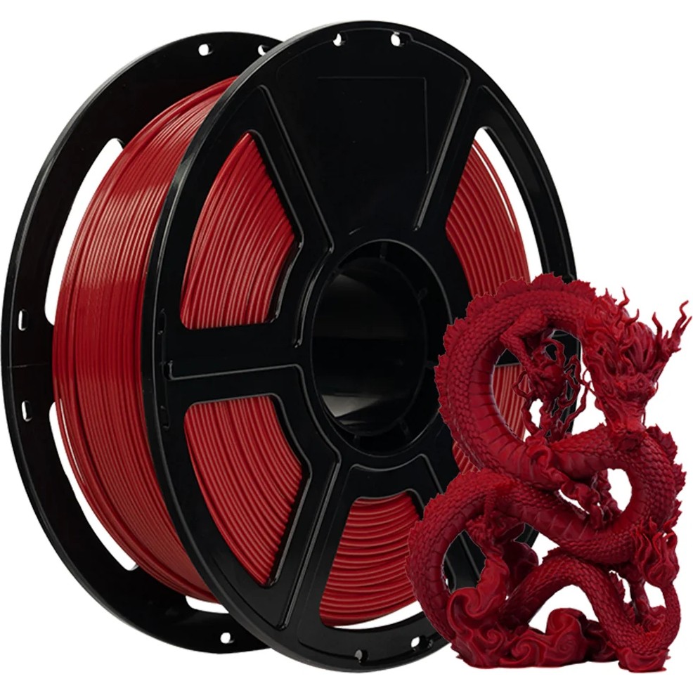 Flashforge Hs Pla+ Filament Koyu (Karmin) Kırmızı 1.75MM 1kg Filament Fiyatı