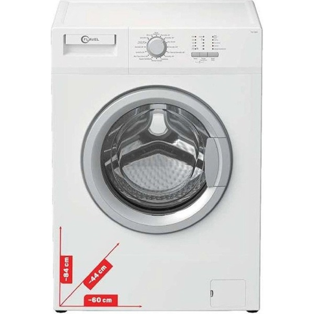 Flavel FLV6001 6 kg Çamaşır Makinesi - Beyaz Çamaşır Makineleri Fiyatı