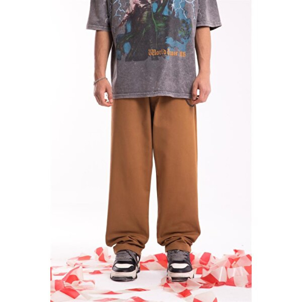 Flaw Basic Hardal Baggy Pantolon Erkek Pantolon Fiyatı