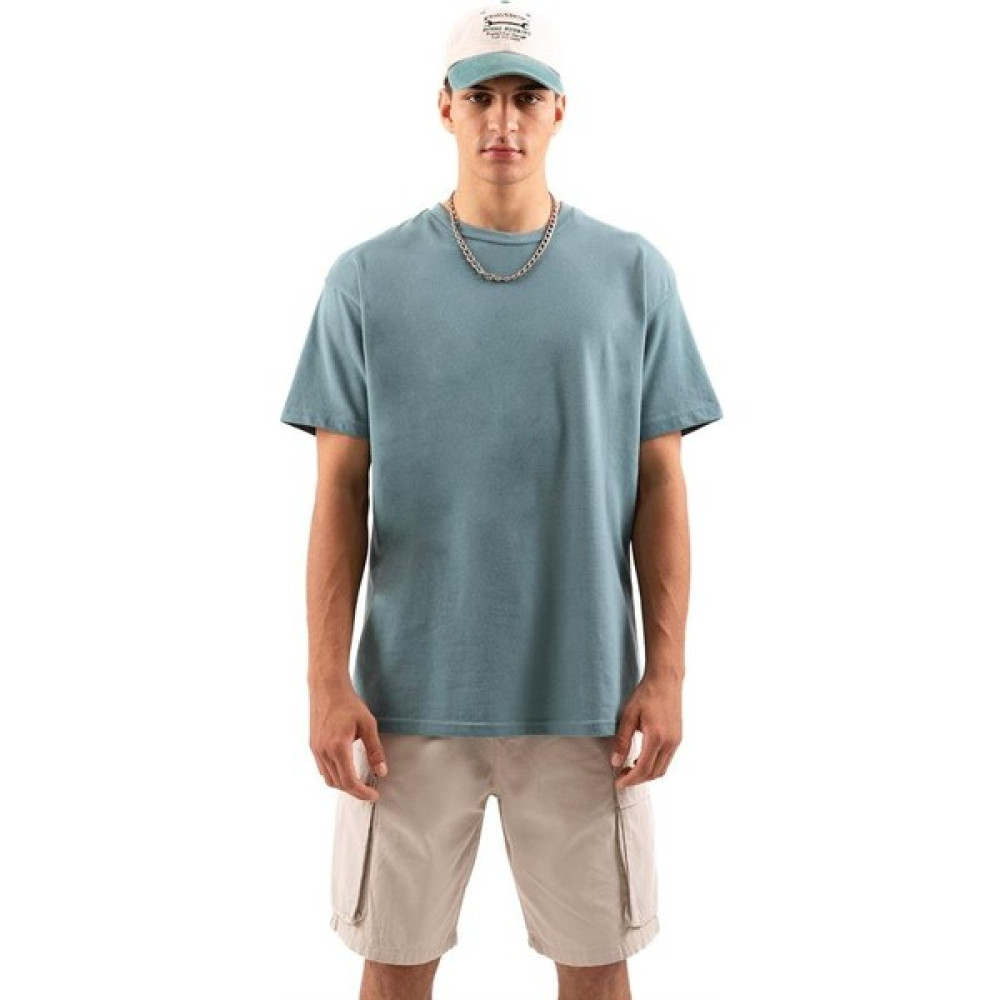 Flaw Basic Yeşil Regular Fit Tişört Erkek T-shirt Fiyatı