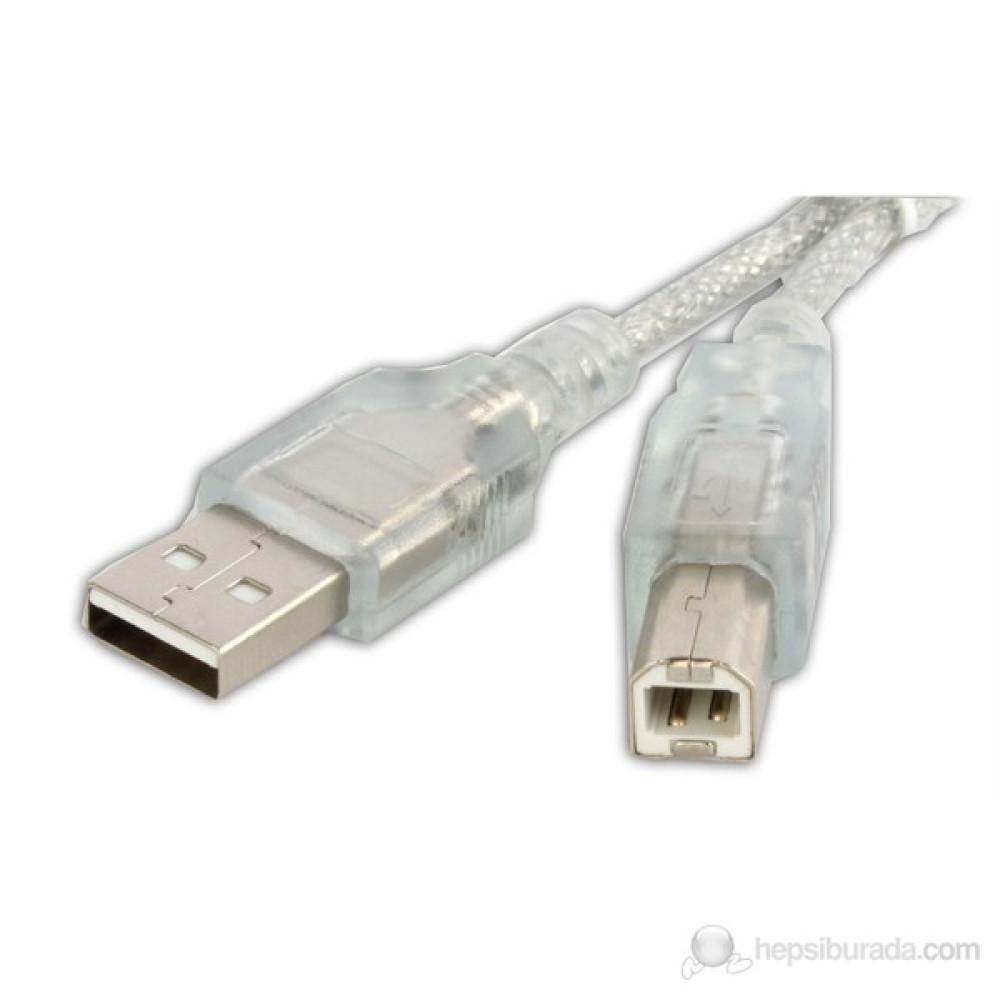 Flaxes FPR-02 USB 2.0 1.5m %100 Bakır Askılı Yazıcı Kablo Seri & Paralel Kablo Fiyatı