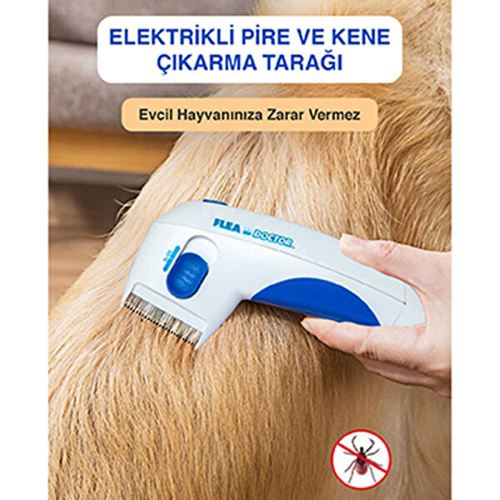 Flea Doctor Kedi Köpek Pilli Pire Tarağı Evcil Hayvan Ürünleri Fiyatı