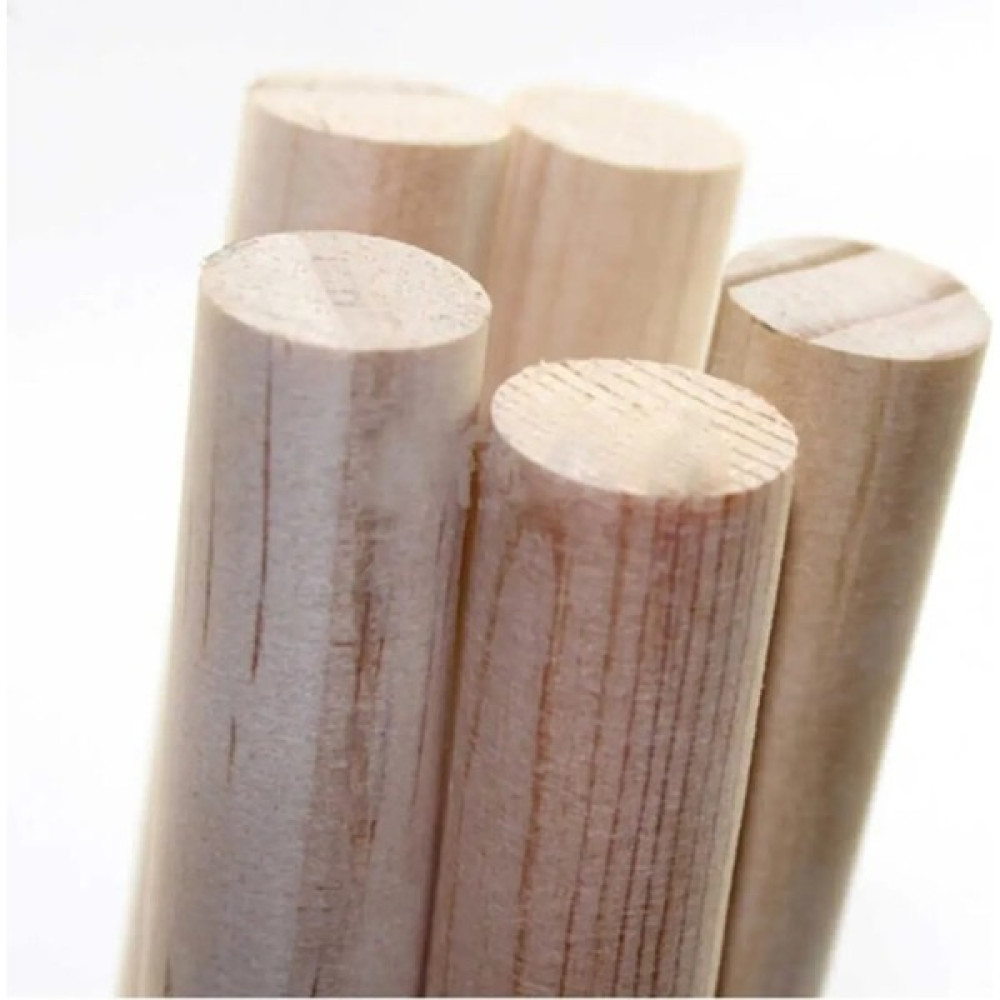 Flea Market 3 Adet 65 cm X (2cm) 20 mm Yuvarlak Ahşap Çubuk, Makrome Çıta Sopa Elektrikli El Aletleri Fiyatı