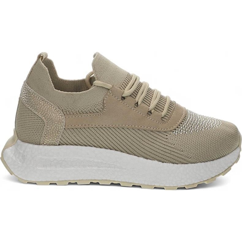 Flet 305 Bej Kadın Spor Sneaker Ayakkabılar ve Çantalar Fiyatı