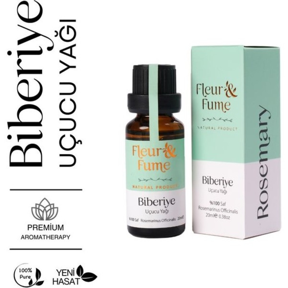 Fleur Fume Biberiye Uçucu Yağı %100 Saf 20 ml Oto Boyaları Fiyatı