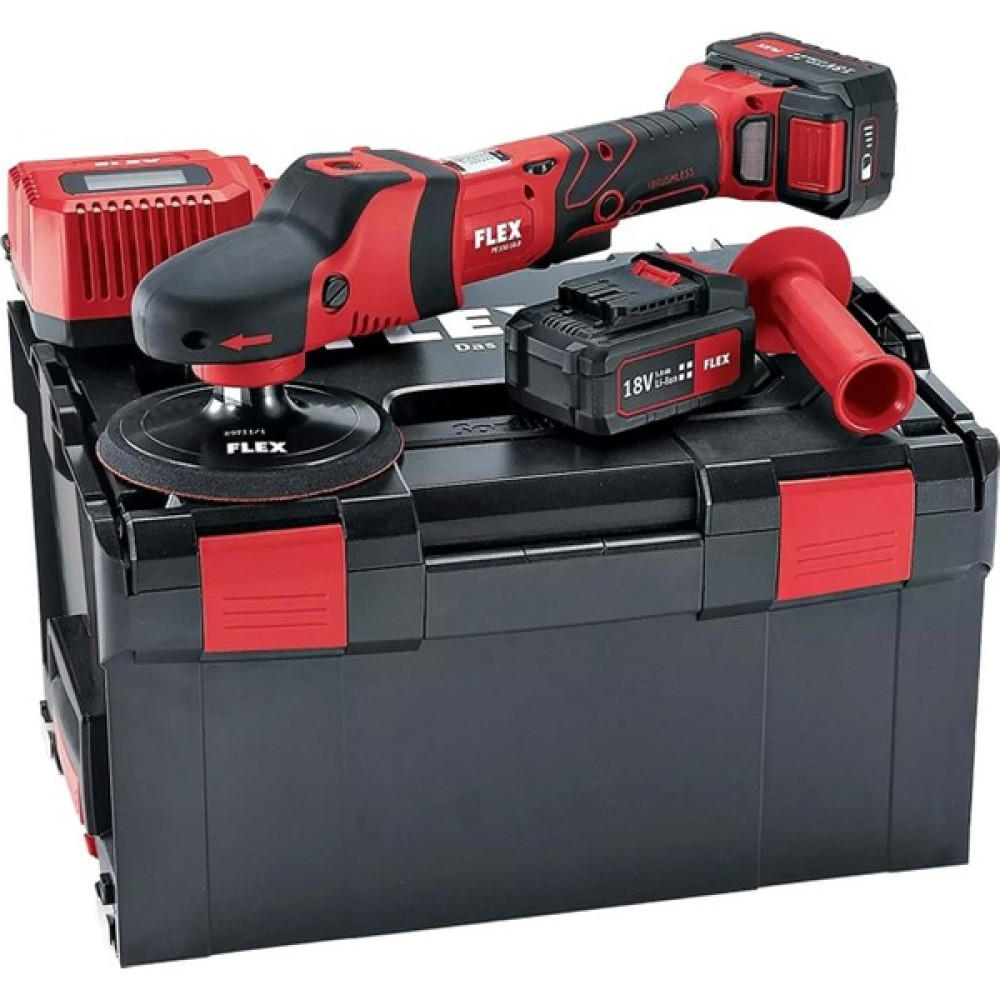 Flex Pe 150 18.0-Ec Set Rotary Akülü Polisaj Makinesi Seti Cila / Polisaj Makinesi Fiyatı