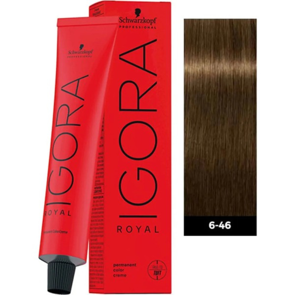 Flex Shop Igora Royal 6-46 Koyu Kumral Bej Çikolata Saç Boyası 60ML Saç Boyası Fiyatı