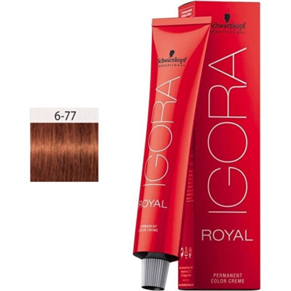 Flex Shop Igora Royal 6-77 Koyu Kumral Yoğun Bakır Saç Boyası 60ML Saç Boyası Fiyatı