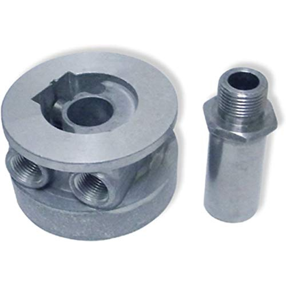 Flexalite 3963 Oil Cooler Sandwich Adapter Kit Thread Size 13/16 in.-16; Thickness 2