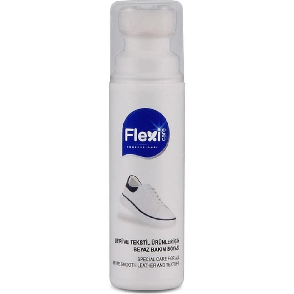 Flexi Flexicare Spor Beyaz Deri ve Kumaş Ayakkabı Boyası 75 ml Ayakkabılar ve Çantalar Fiyatı