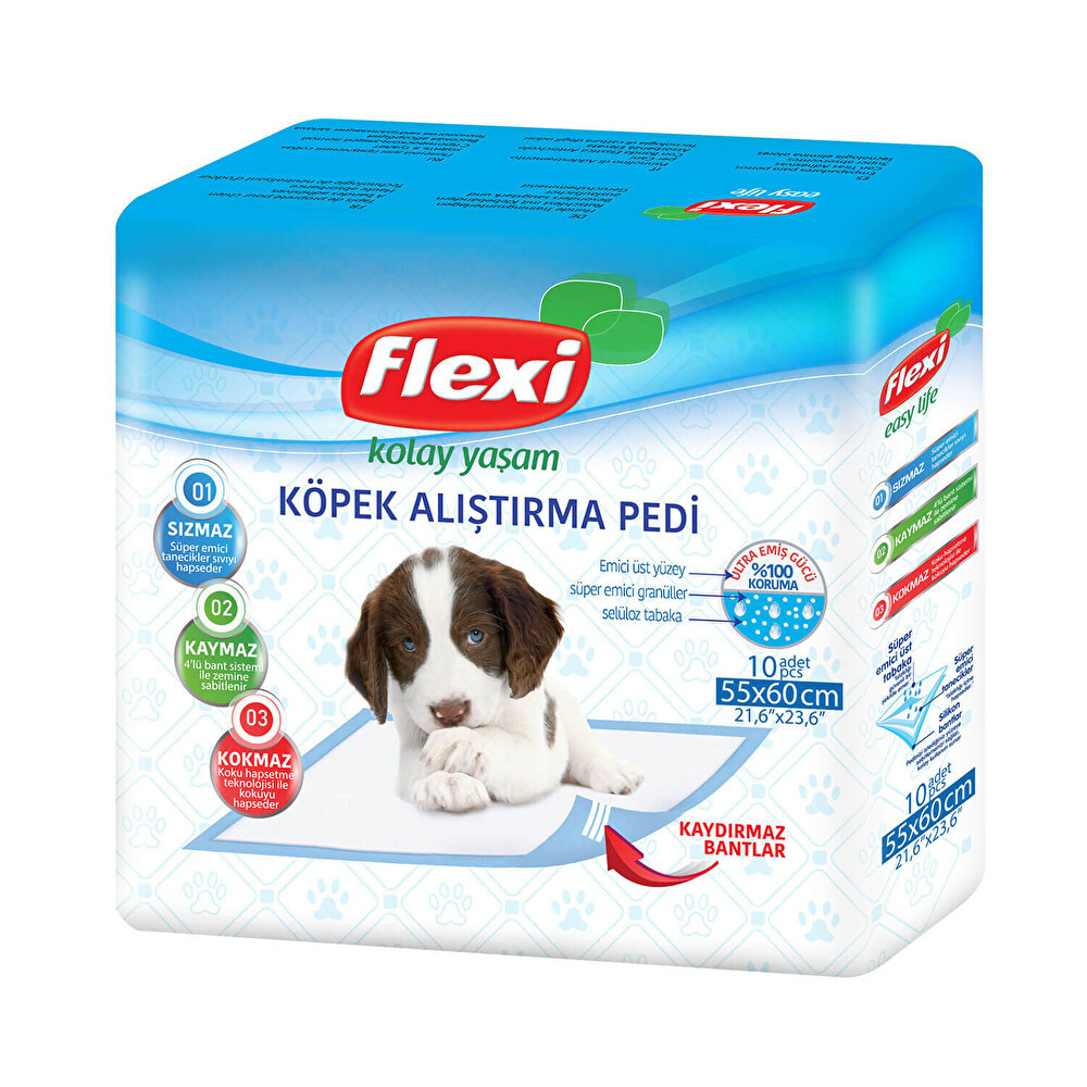 Flexi Köpek Alıştırma Pedi 10'lu Evcil Hayvan Ürünleri Fiyatı