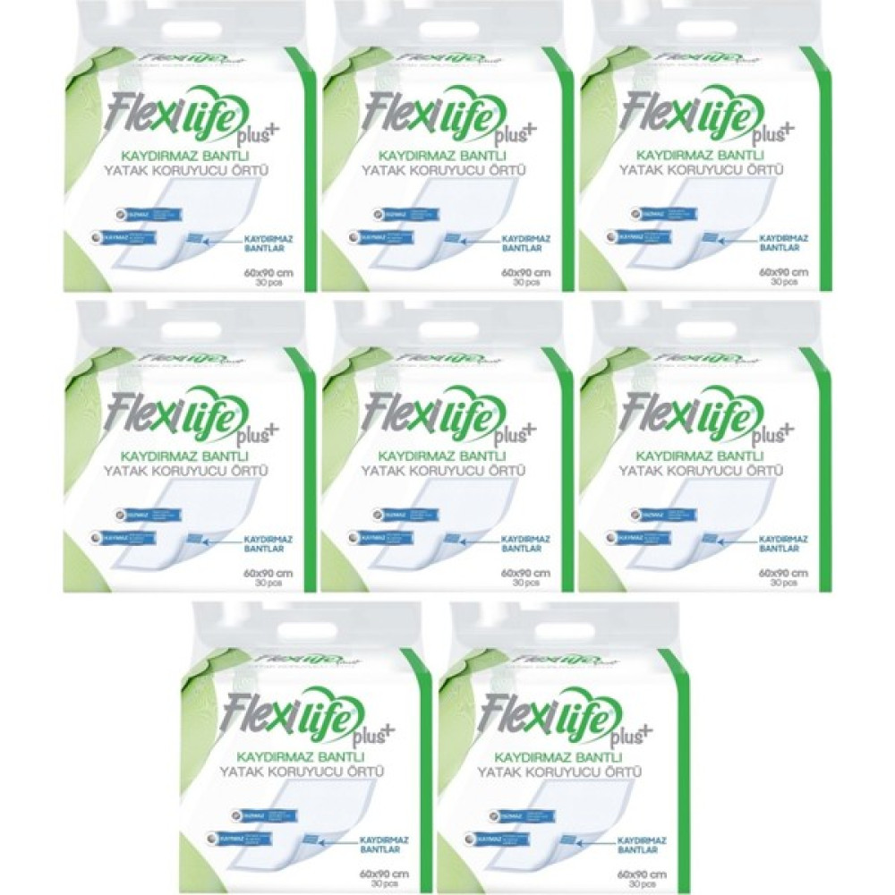 Flexi Life Flexi LifeFlexi Life Hasta Alt Açma Yatak Koruyucu Örtü 60*90 Cm 240 Adet Kaydırmaz - 60 x 90 cm Alez / Yatak Koruyucu Fiyatı