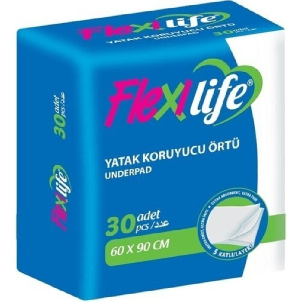 Flexi Life Flexilife 30 Adet Köpek Çiş Pedi 60 cm x 90 cm Evcil Hayvan Ürünleri Fiyatı