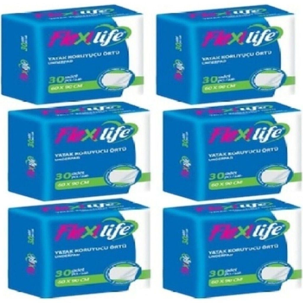 Flexi Life Köpek Çiş Pedi 60X90 30 Lu 6 Paket Diğer Fiyatı