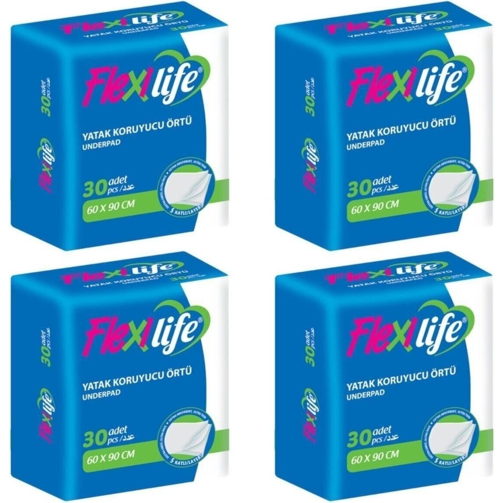 Flexi Life Köpek Çiş Pedi Yatak Koruyucu 60X90 cm 120 Adet Evcil Hayvan Ürünleri Fiyatı