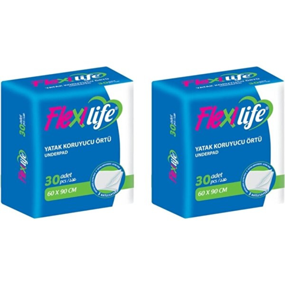 Flexi Life Köpek Çiş Pedi Yatak Koruyucu 60X90 cm 60 Adet Evcil Hayvan Ürünleri Fiyatı