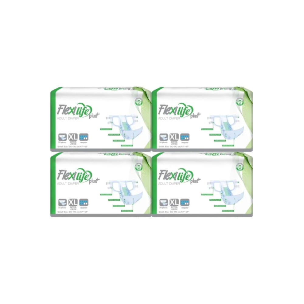 Flexi Life Yetiskin Hasta Bezi Bel Bantli Tekstil Yuzeyli Xl Ekstra Buyuk (120 Adet) Hasta Bezleri ve Temizliği Fiyatı