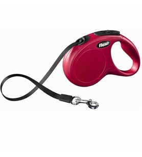 Flexi New Classic Otomatik Şerit Köpek Gezdirme Tasması S 15 kg 5m Kırmızı - # - Renkli Evcil Hayvan Ürünleri Fiyatı