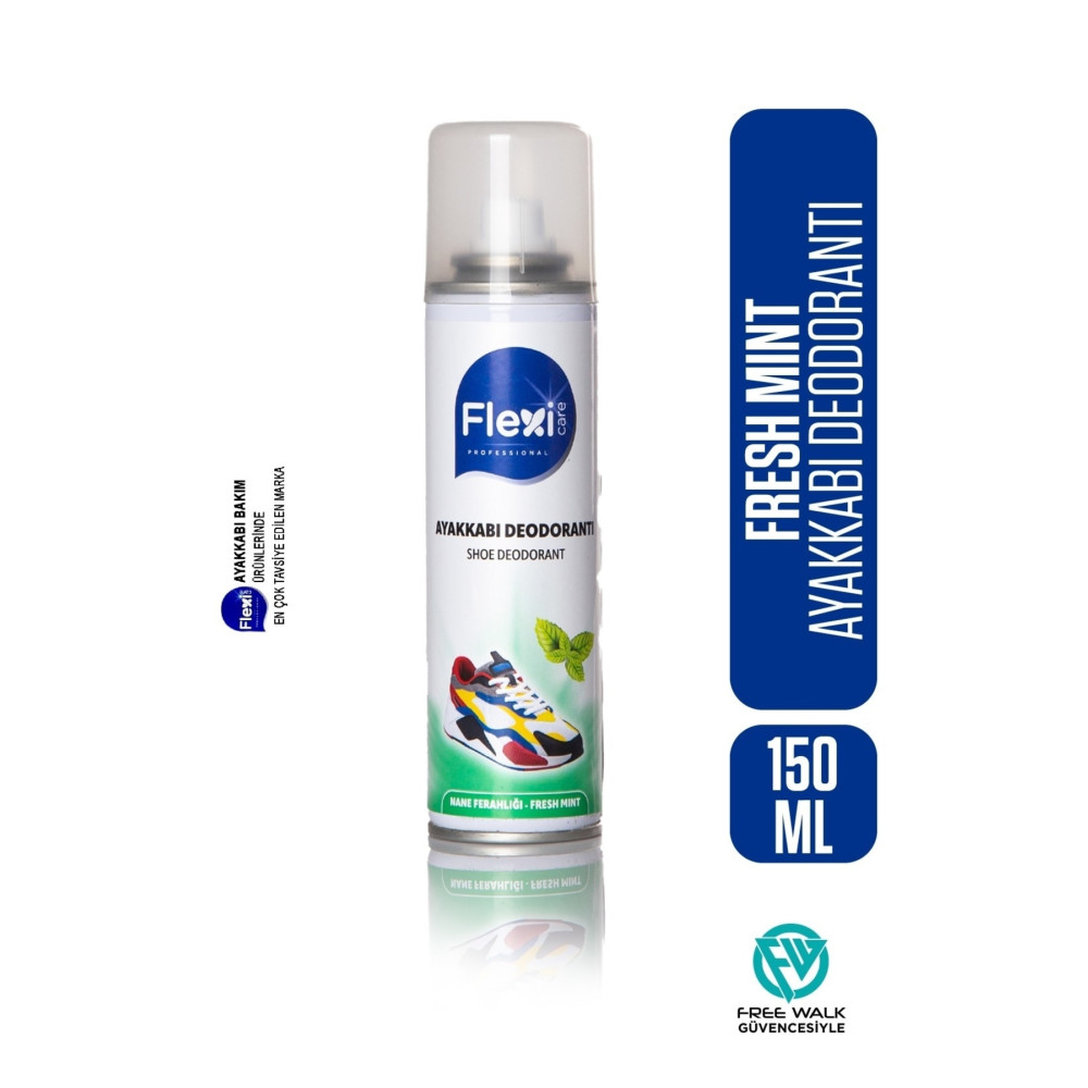 FLEXİCARE Fresh Mint Ayakkabı Deodorantı Ayak Koku Giderici Önleyici Sprey 150 Ml Flxs-6540 Ayak Bakımı Fiyatı