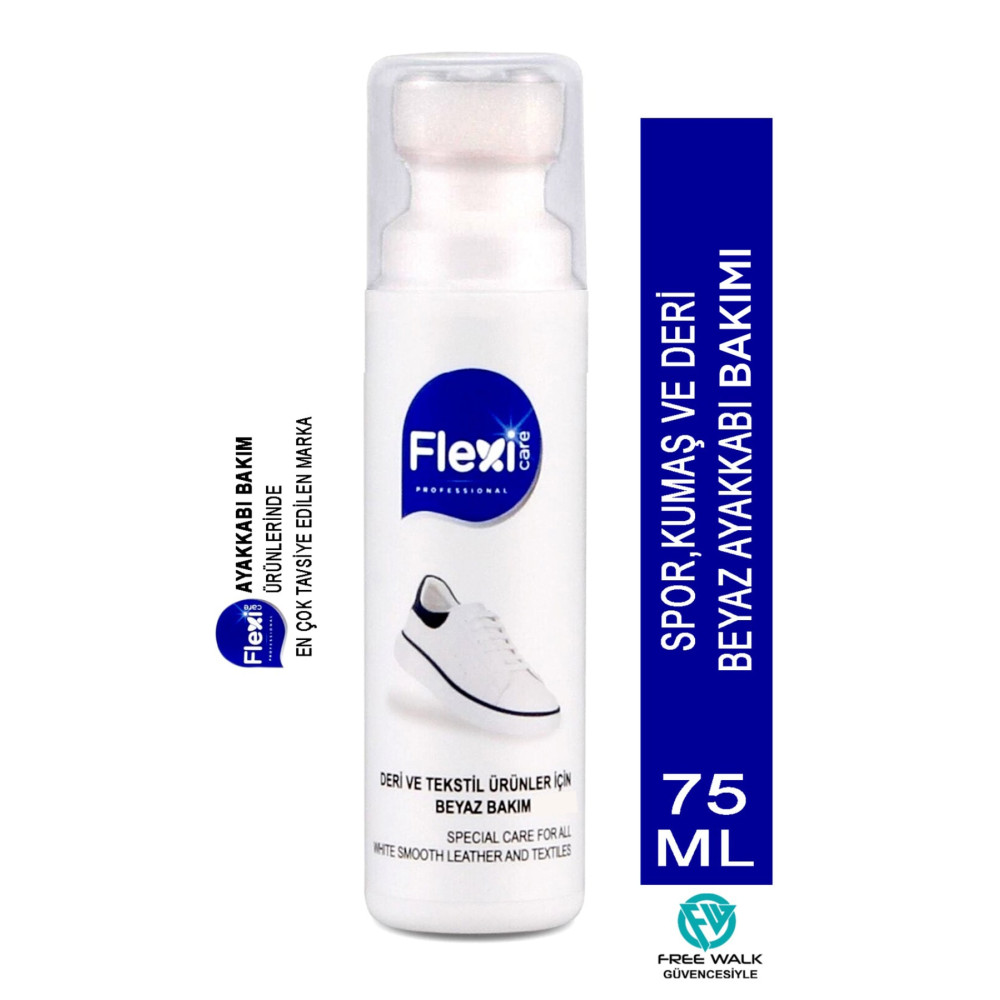 FLEXİCARE Spor Deri Ve Kumaş Beyaz Ayakkabı Boyası Bakımı 75 Ml. Deterjan ve Temizlik Ürünleri Fiyatı