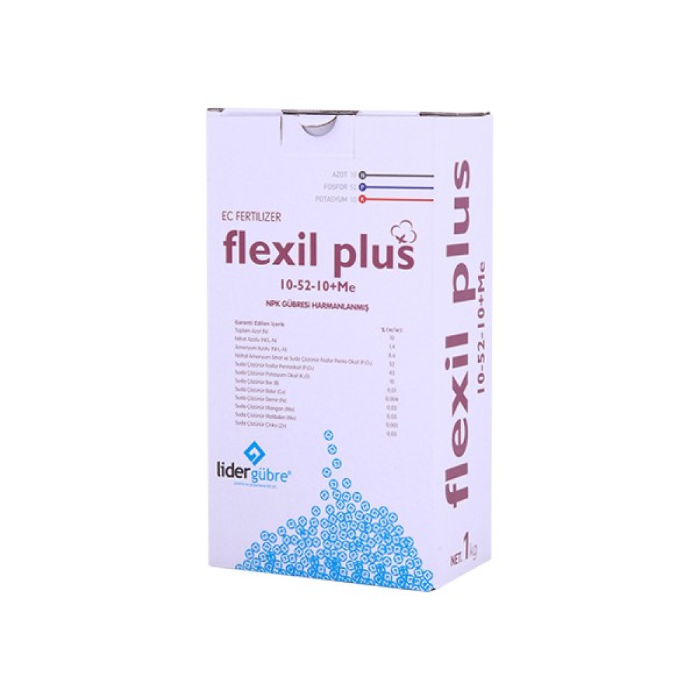 Flexil Plus 10-52-10 Fosforlu Çiçeklendirici Ve Köklendirici Gübre 1 Kg Gübre Fiyatı