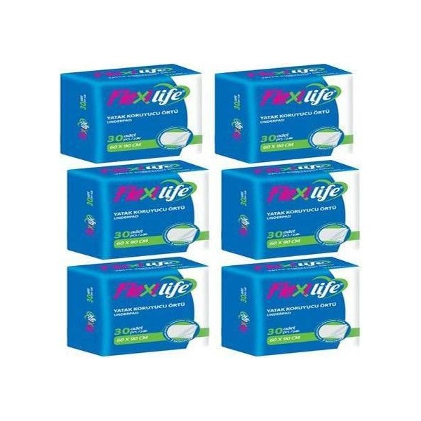 Flexilife Köpek Çiş Pedi 60 x 90 cm 30'lu 6 Paket Evcil Hayvan Ürünleri Fiyatı