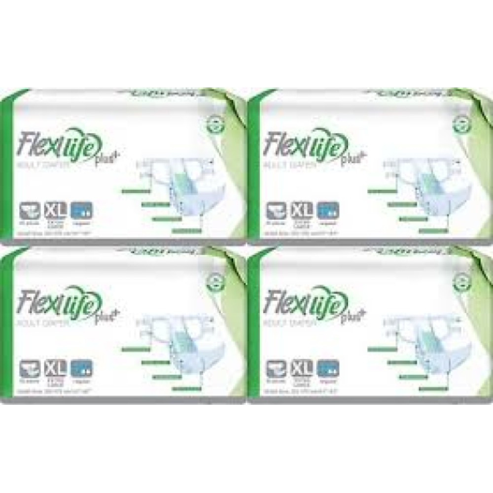 Flexilife Plus Belbantli Ekstra Buyuk Boy Xlarge Hasta Bezi 30Lu 4 Paket / 120 Adet Hasta Bezleri ve Temizliği Fiyatı
