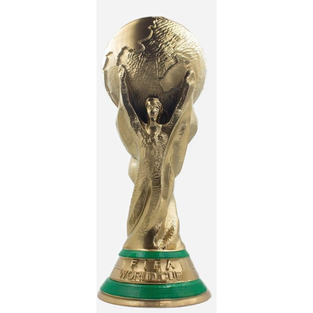 Flexis Dünya Kupası Maketi 36.5 cm Orjinal Gold Kaplama Qatar Worldcup Messi Maket Fiyatı