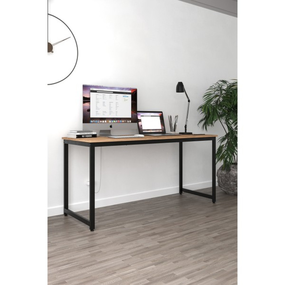 Flinder Çalışma Masası Bilgisayar Masası Ofis Masası 60X160 cm - Atlantik Çam Çalışma Masası Fiyatı