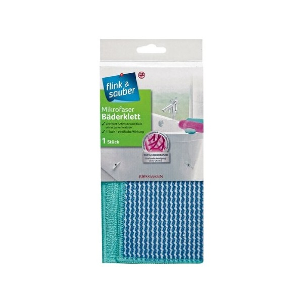 Flink & Sauber Banyo Temizlik Bezi Tekli Mikrofiber Temizlik Malzemeleri Fiyatı