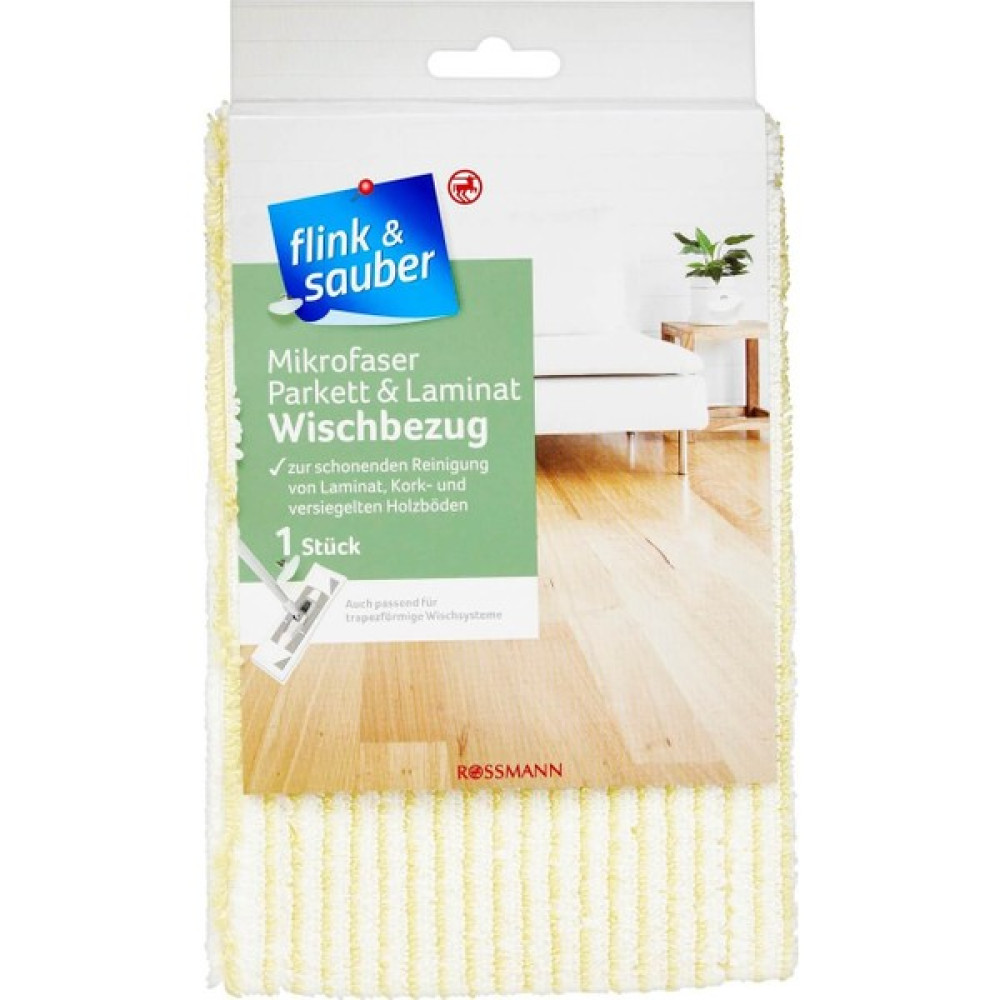 Flink & Sauber Mikrofiber Mop Kılıfı Laminat ve Parke Için Temizlik Malzemeleri Fiyatı