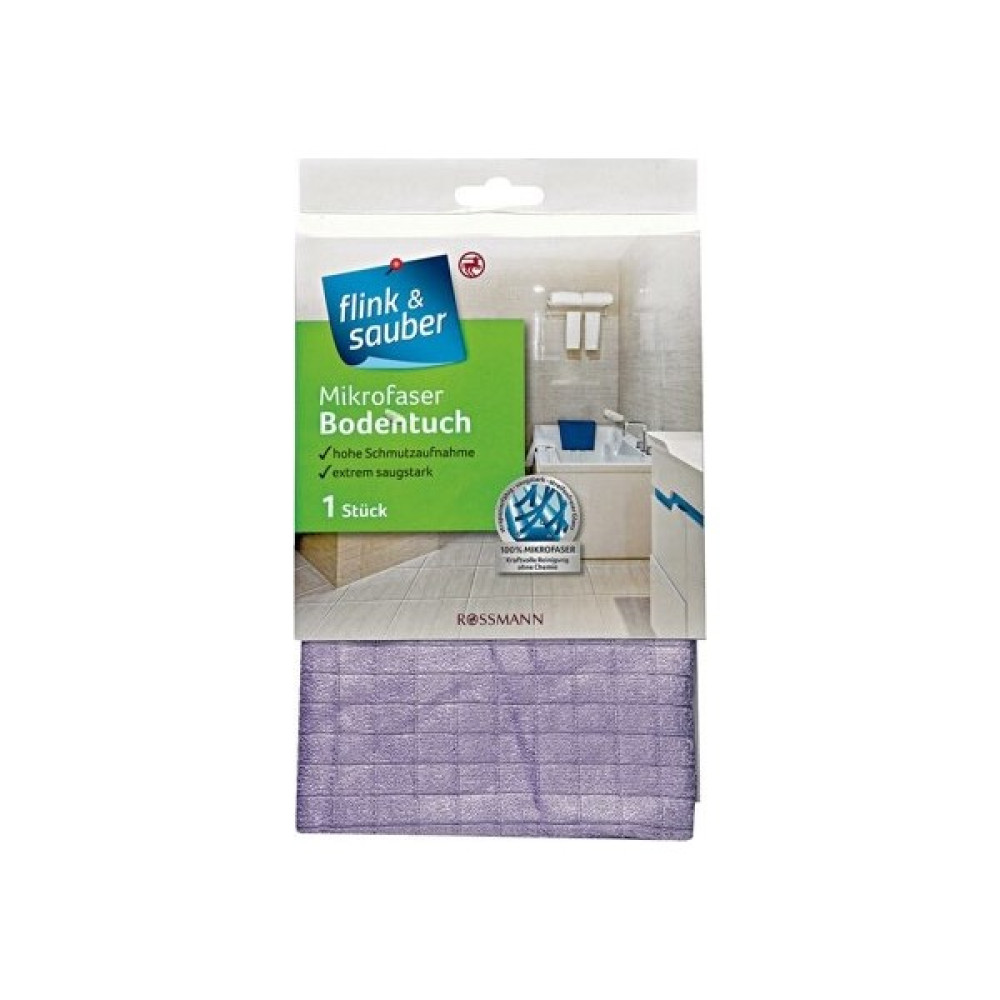 Flink & Sauber Mikrofiber Yer Bezi Çok Emici, 50 x 60 cm Temizlik Malzemeleri Fiyatı