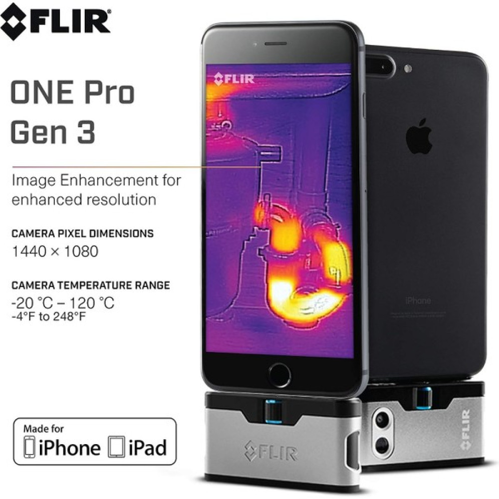 Flır One Gen 3 - Ios - Termal Kamera Msx Görüntü Iyileştirme Teknolojisi Aksiyon Kameralar Fiyatı