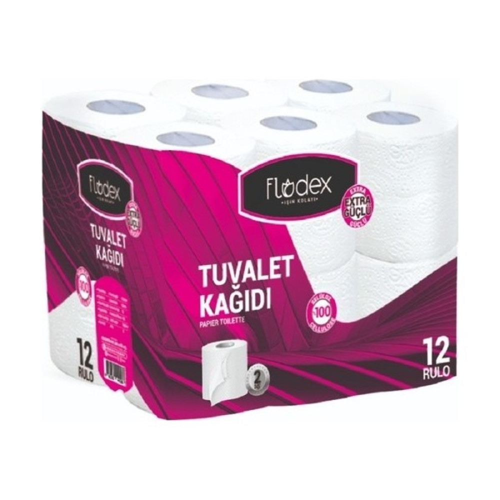 Flodex 12'li 2 Katlı Tuvalet Kağıdı Tuvalet Kağıdı Fiyatı