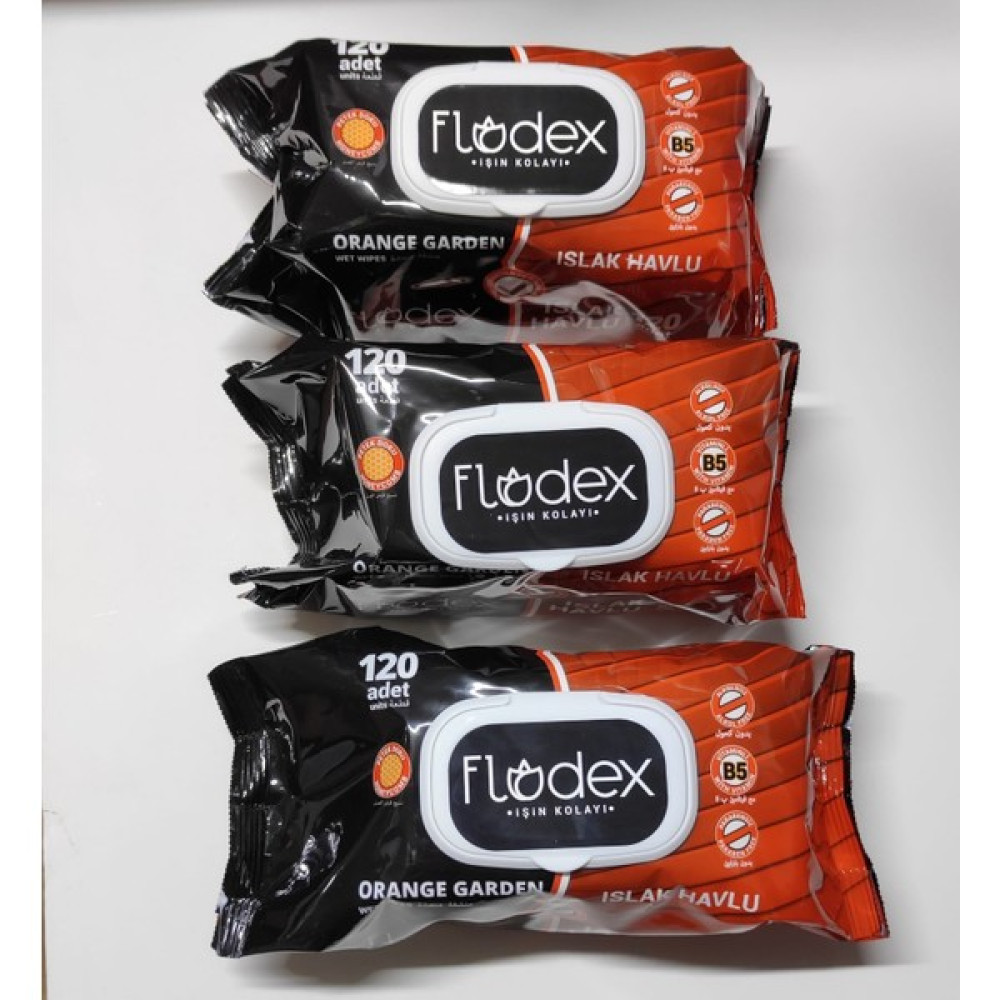 Flodex Islak Havlu Orange Garden 120 Li 3 Paket 360 Adet - 1 Bebek Bakım Fiyatı