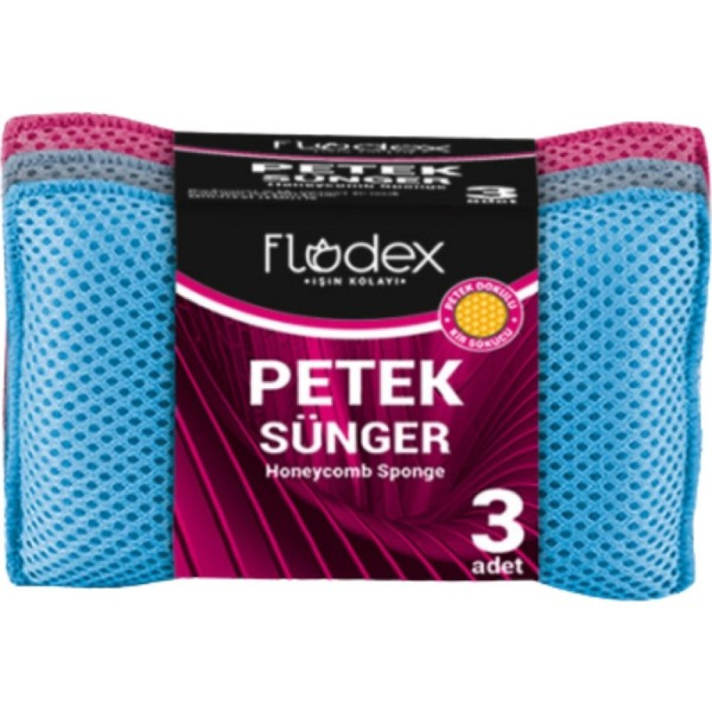 Flodex Petek Sünger 3 Lü Temizlik Malzemeleri Fiyatı