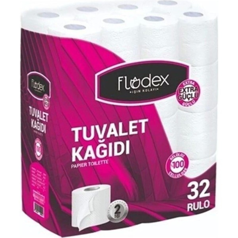 Flodex Tuvalet Kağıdı Çift Katlı 32 Li Extra Güçlü Serisi 8682560440056 Tuvalet Kağıdı Fiyatı