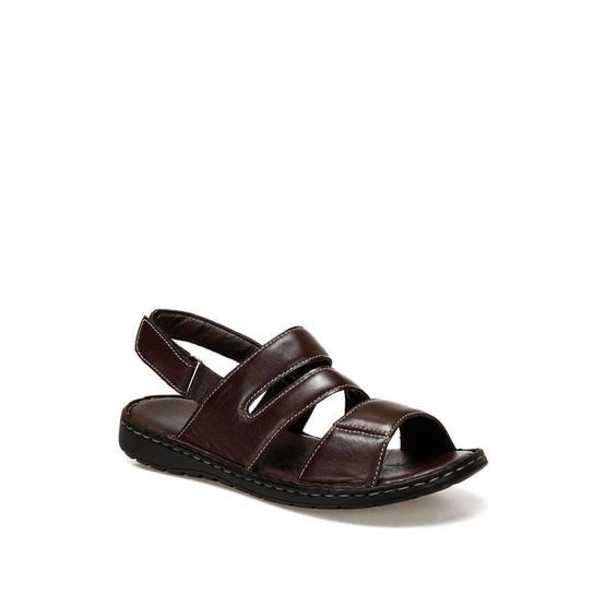 Flogart INT1120Y118 Kahverengi Erkek Sandalet