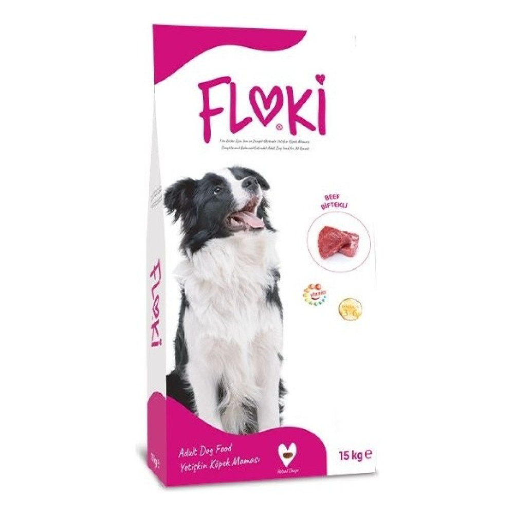 Floki Biftekli Yetişkin Köpek Maması 15 kg Evcil Hayvan Ürünleri Fiyatı