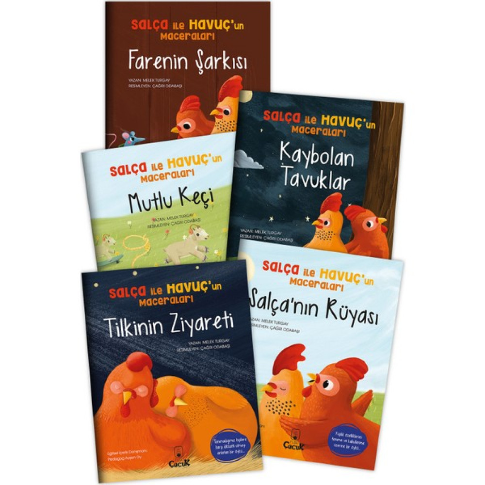 Floki Çocuk 3-6 Yaş Eğitici Ve Eğlenceli Öykülerle “Salça İle Havuç'Un Maceraları” Okul Öncesi 5 Masal Kitabı Okul Öncesi Eğitici & Öğretici Kitaplar Fiyatı