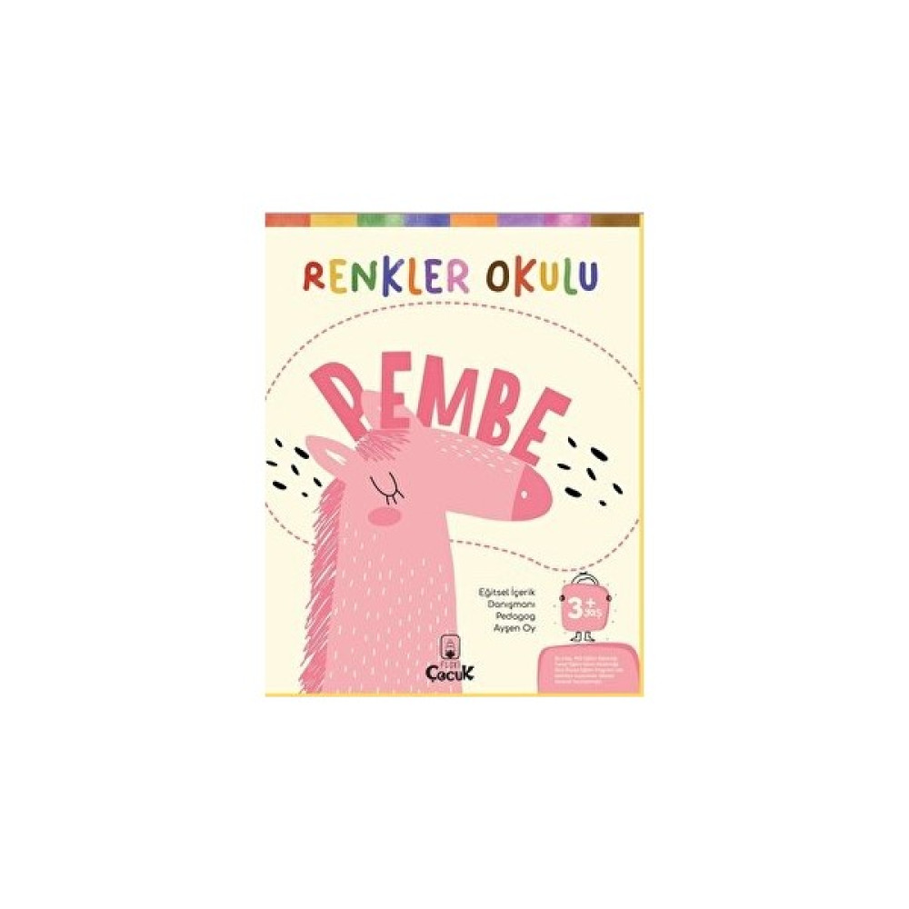 Floki Çocuk, 3+ Yaş - RENKLER OKULU- PEMBE - Eğlenceli Ve Eğitici Okul Öncesi Beceri Gelişimi, Etkinlik Okul Öncesi Eğitici & Öğretici Kitaplar Fiyatı