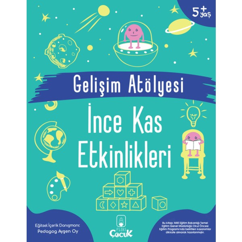 Floki Çocuk 5+ Yaş - Gelişim Atölyesi- Ince Kas Etkinlikleri - Okul Öncesi Eğlenceli - Öğretici Çocuk Etkinliği Okul Öncesi Eğitici & Öğretici Kitaplar Fiyatı